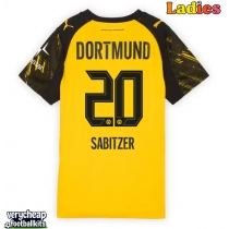 Borussia Dortmund Marcel Sabitzer #20 Replica Home Shirt Ladies 2025-26 Short Sleeve